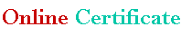 Online Certificate